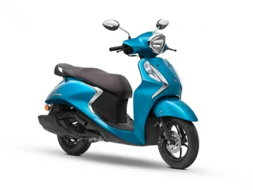 Moto Yamaha Scooter Fascino color Azul