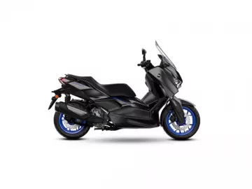 Moto Yamaha Scooter XMAX 300 Connected color Gris Mercurio / Azul