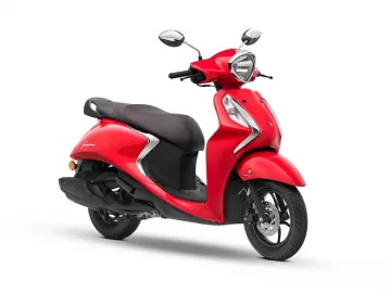 Moto Yamaha Scooter Fascino color Rojo